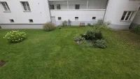Vnitroblok- pohled z pavlače před bytem